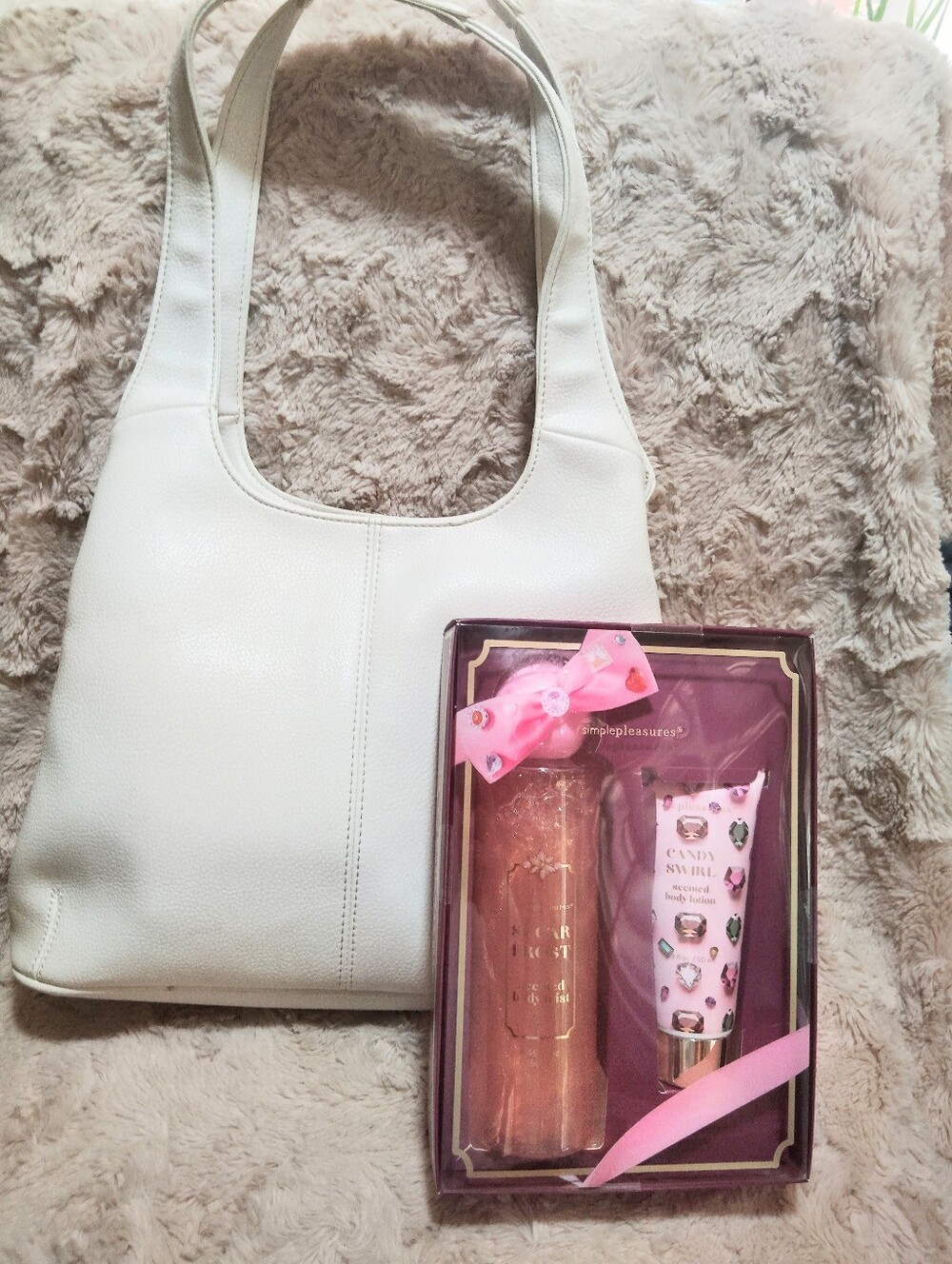 BUNDLE OF 2!! NWOT, Croft & Barrow Shoulder Bag & NIB Simple Pleasures Gift Set